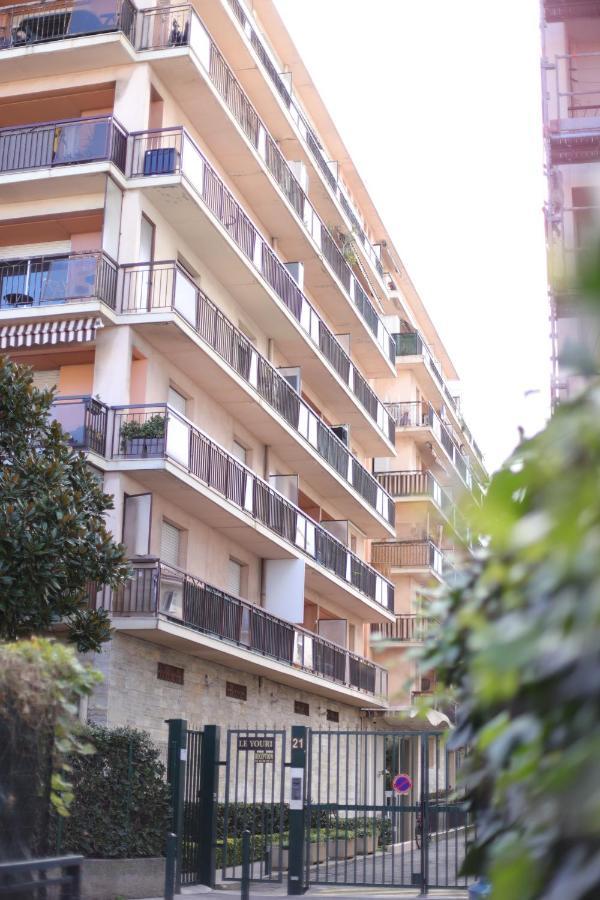 Studio With Terrace And Sea View, 10 Min To The Beach นีซ ภายนอก รูปภาพ